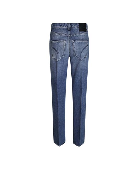 Dondup Blue Straight Fit Jeans