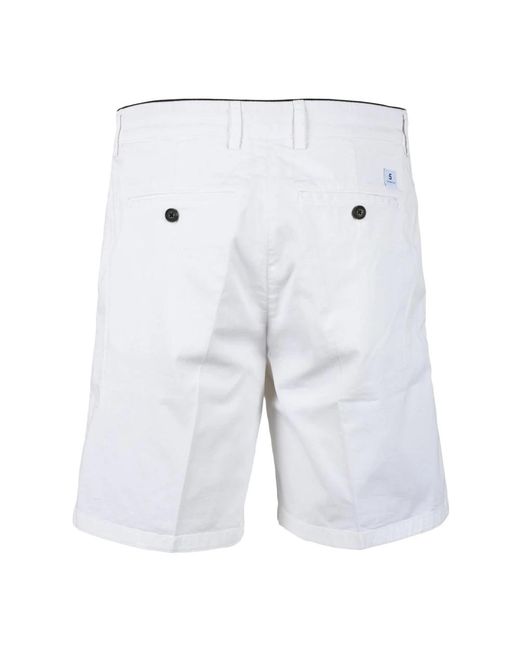 Department 5 White Casual Shorts for men