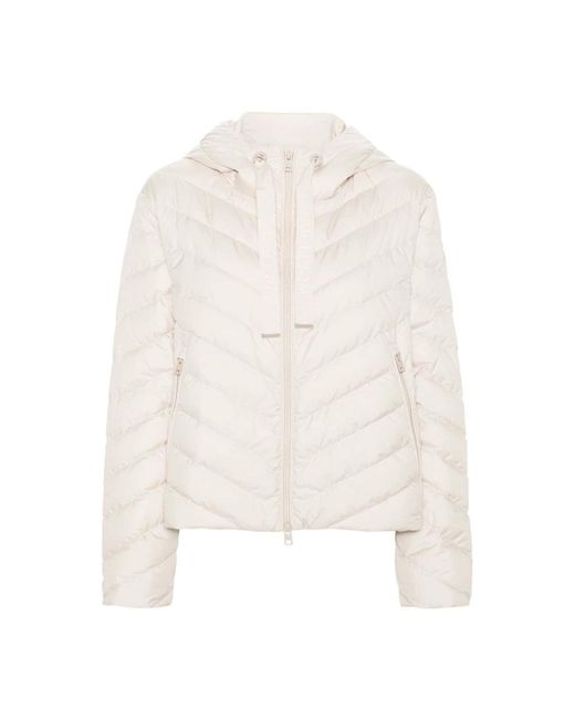 Woolrich White Stilvolle wintermäntel,jackets