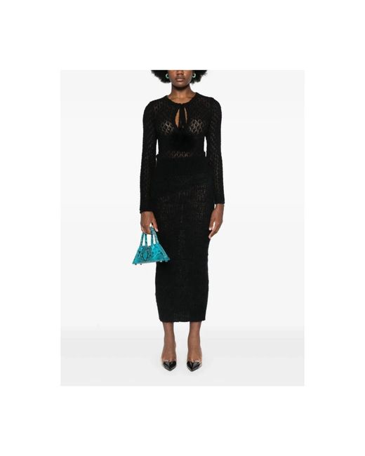 Blumarine Black Midi Skirts