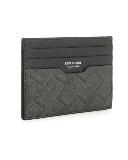 Ferragamo Black Wallets & Cardholders for men