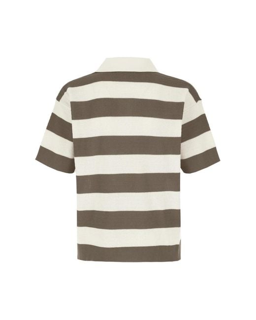 AMI Natural Polo Shirts for men