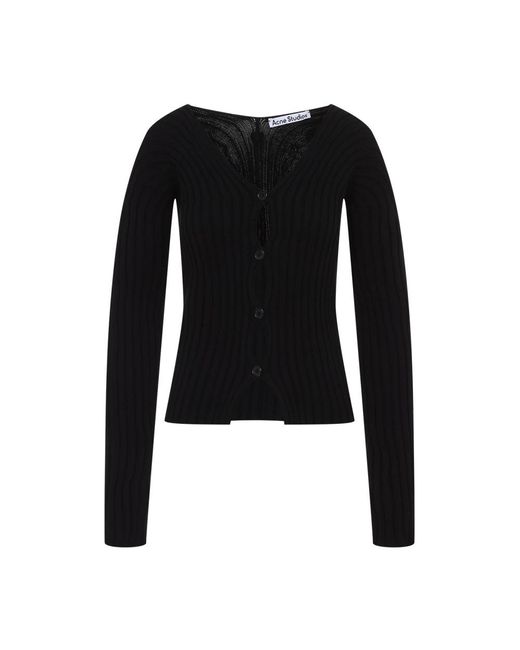 Acne Zwarte Trui in het Black