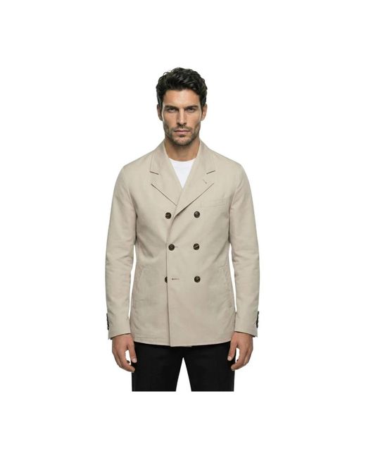 Eleventy Natural Blazers for men