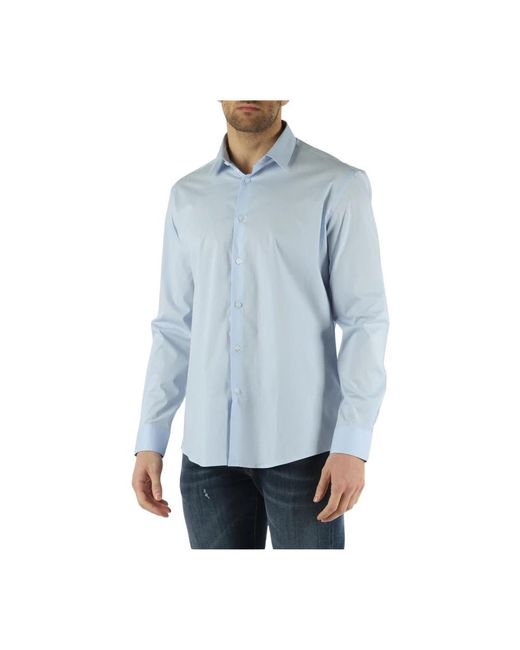 Daniele Alessandrini Blue Formal Shirts for men