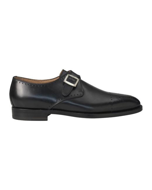 Kiton Black Dress Shoes for men
