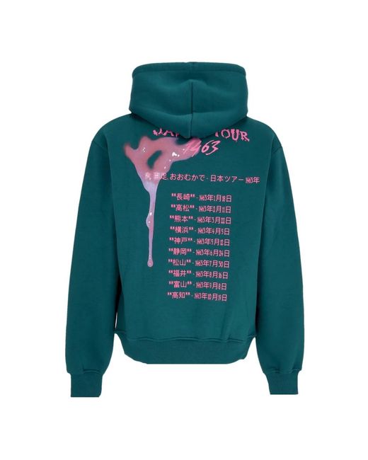DOLLY NOIRE Green Hoodies for men