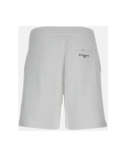 Givenchy Gray Casual Shorts for men