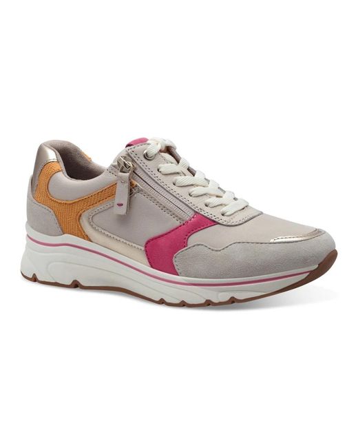 Tamaris Pink Sneakers
