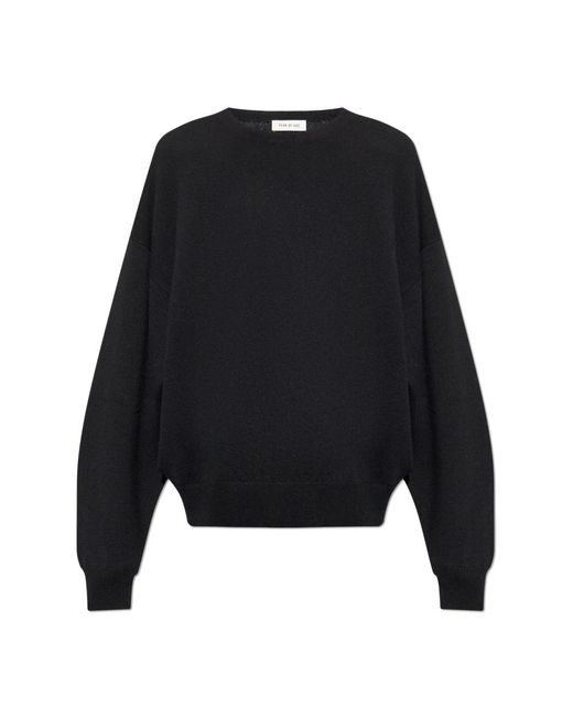 Fear Of God Black Round-Neck Knitwear for men