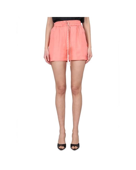 Alysi Pink Short Shorts