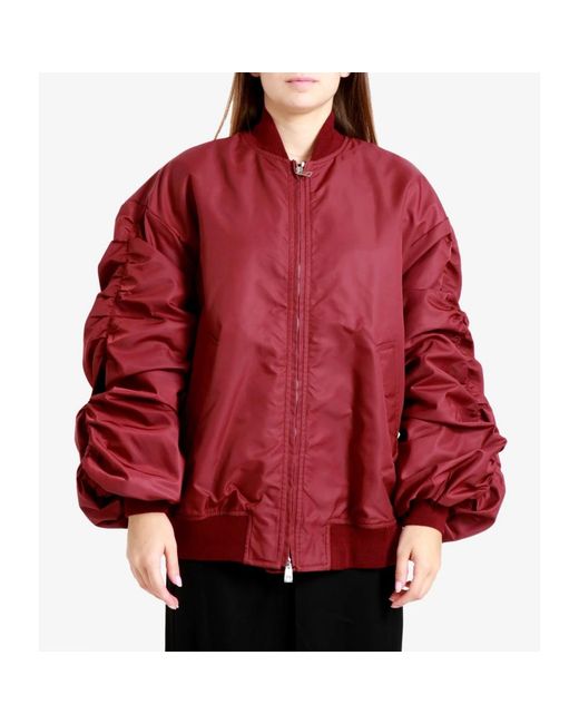 Bomber Jackets Aniye By de color Red