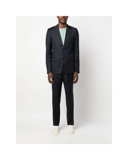 Lanvin Jassen ,Blauw ,Leer Blauw Jasje in het Blue voor heren