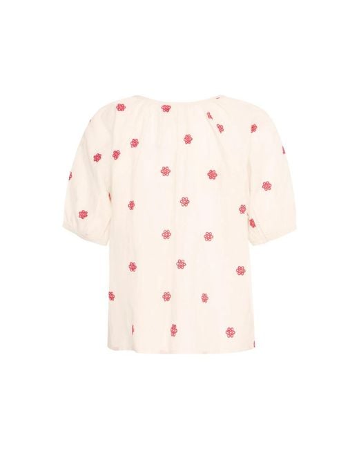 Ichi Pink Blouses