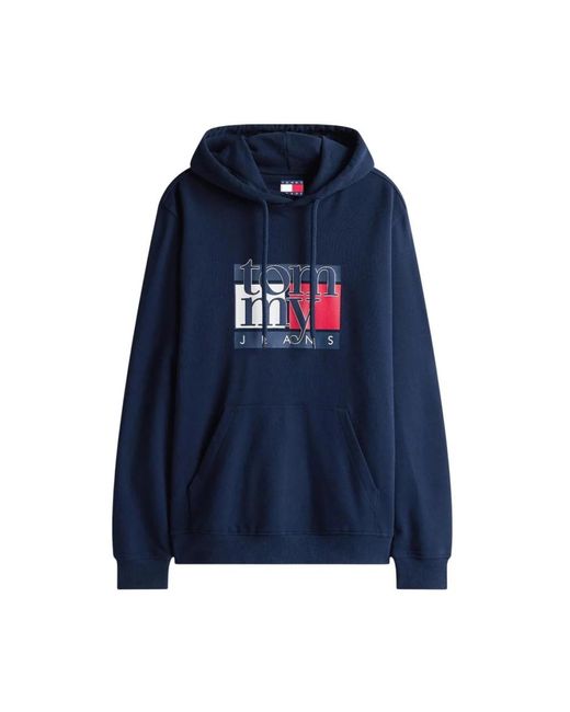 Tommy Hilfiger Hoodies in het Blue voor heren