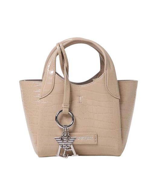 Handbags Emporio Armani de color Metallic