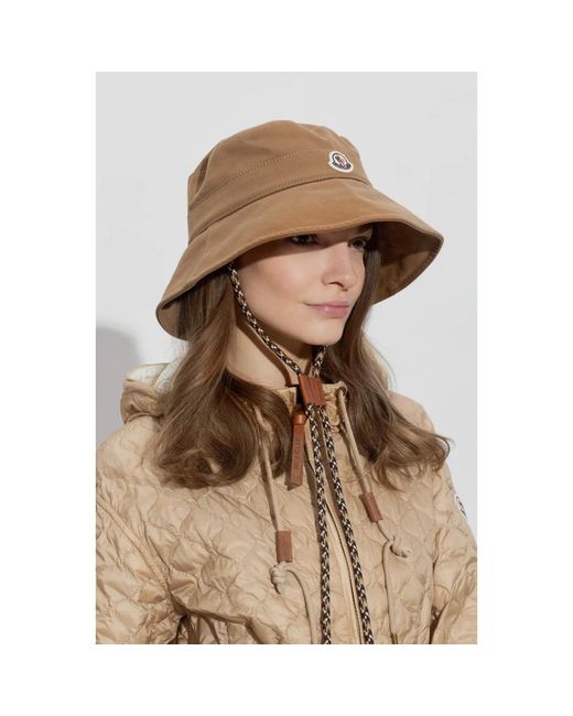 Moncler Natural Logo Patch Hat
