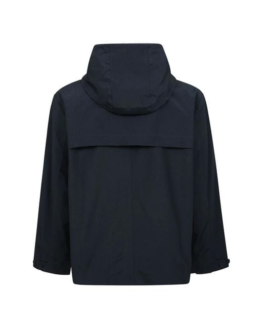 Thom Browne Blue Rain Jackets for men