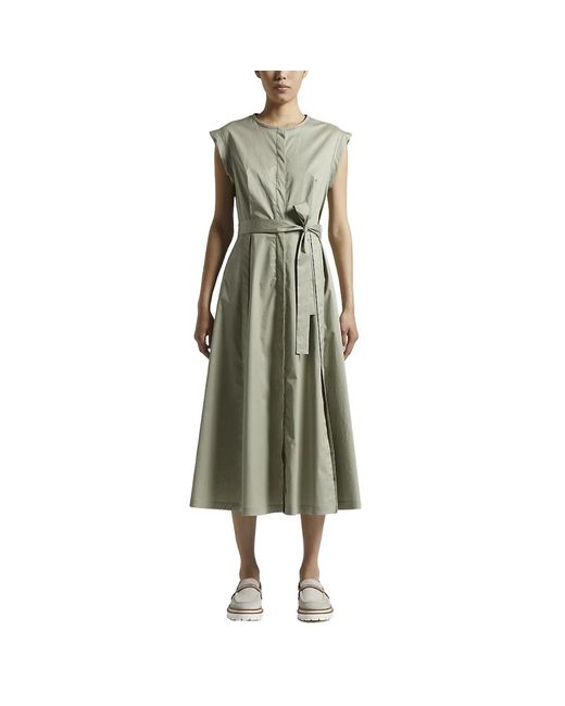 Peserico Midi Dresses in het Green