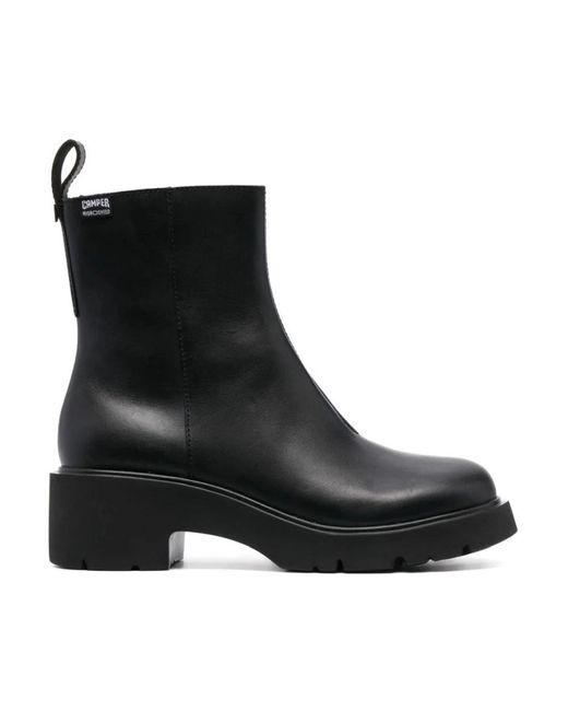Camper Black Ankle Boots