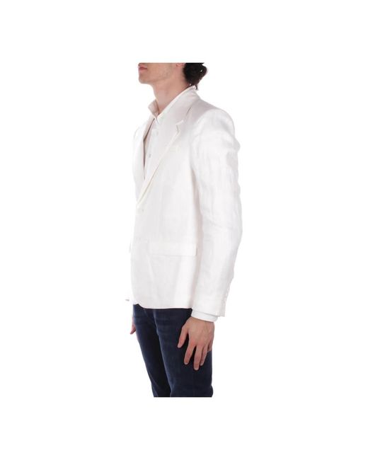 John Richmond Jassen ,Wit Jassen Wit in het White voor heren