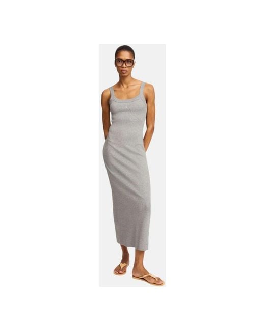 Maxi Dresses By Malene Birger de color Gray