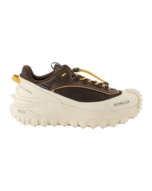Moncler Brown Sneakers for men