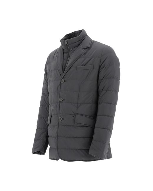 Herno Gray Down Jackets for men