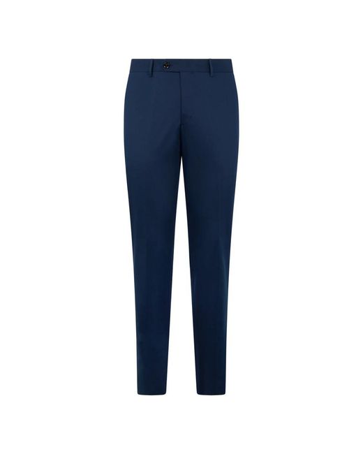 Moorer Blue Suit Trousers for men
