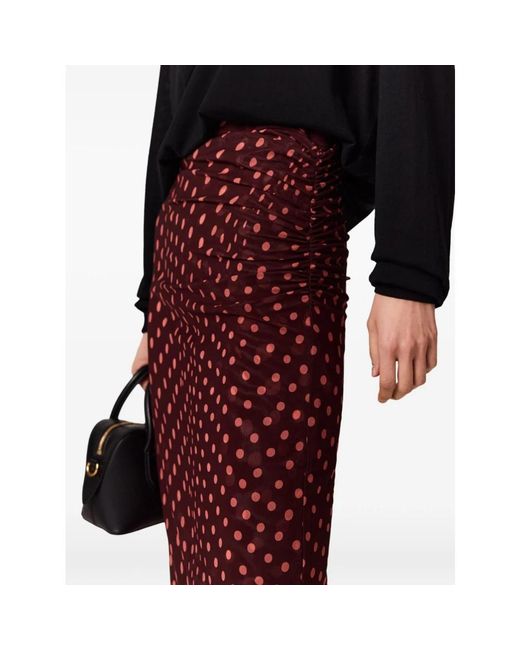 Stella McCartney Red Midi Skirts