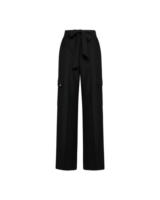Silvian Heach Black Hose Mit Geknotetem Gürtel