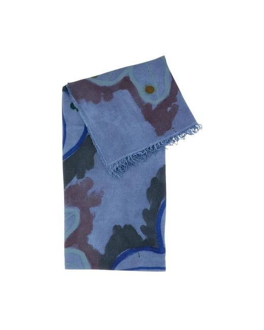 Exquisite J Blue Winter Scarves