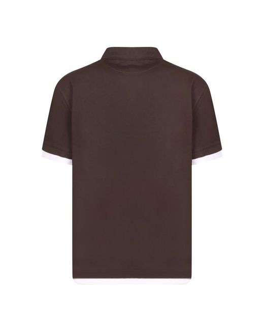 7 For All Mankind Brown Polo Shirts for men