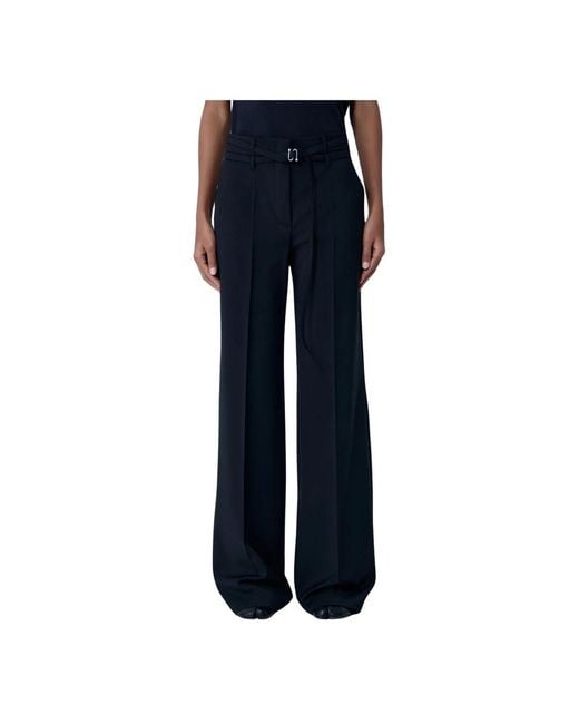 Sportmax Blue Wide Trousers