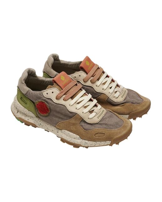 Satorisan Brown Sneakers for men