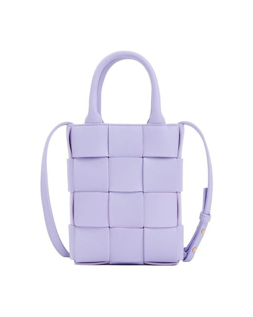 Bottega Veneta Cross Body Bags in Purple | Lyst UK