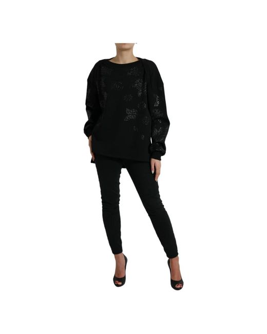 Dolce & Gabbana Black Sweatshirts
