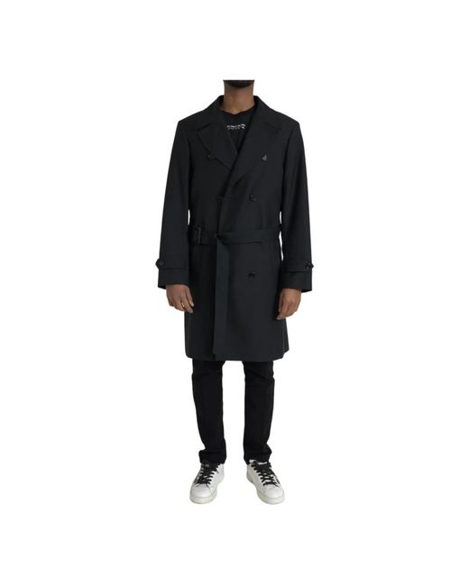 Coats > trench coats Dolce & Gabbana pour homme en coloris Black