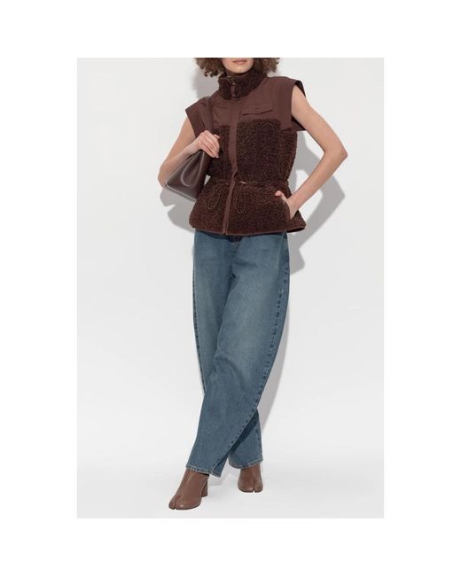 Ulla Johnson Brown Vests