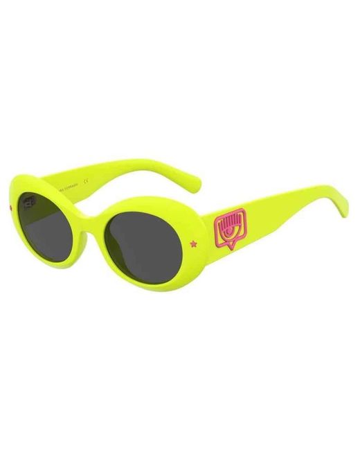 Chiara Ferragni Yellow Cf 7004/S Sunglasses