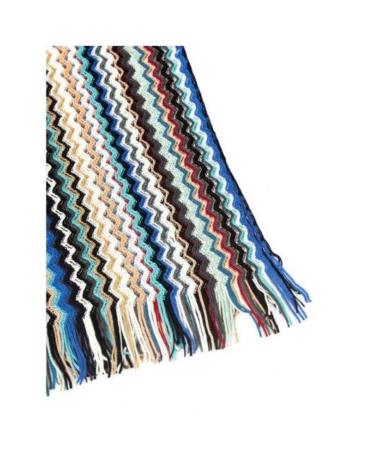 Missoni Blue Winter Scarves