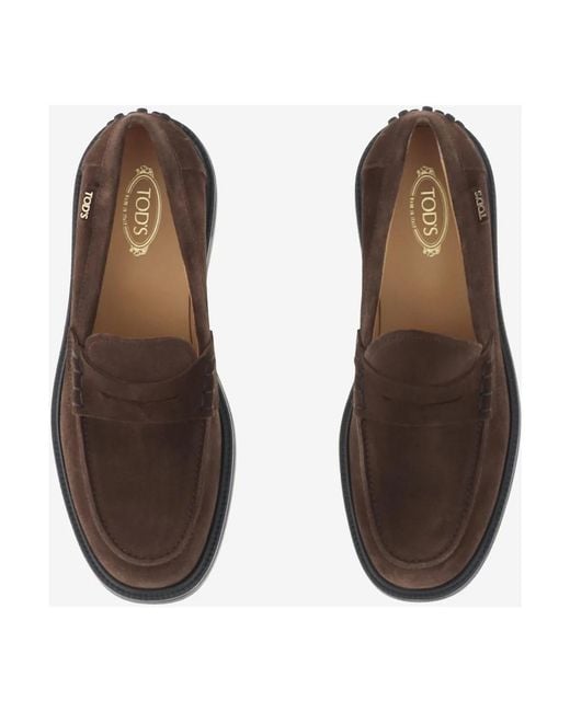 Tod's Brown Loafers