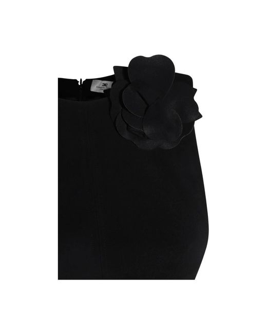 Elisabetta Franchi Black Short Dresses