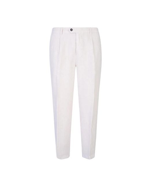 Eleventy White Chinos for men