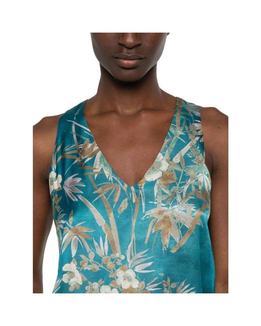 Forte_forte Blue Sleeveless Tops