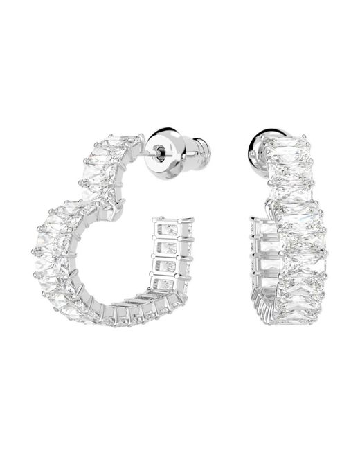 Swarovski Metallic Earrings