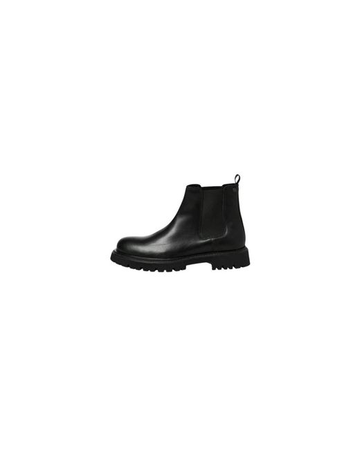 Jack & Jones Black Chelsea Boots for men