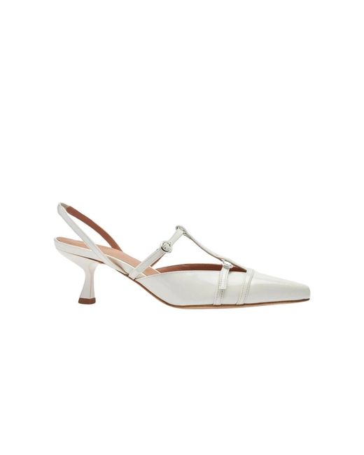 Scarosso White Pumps