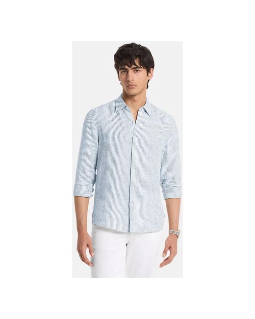 Michael Kors Camicia in het Blue voor heren