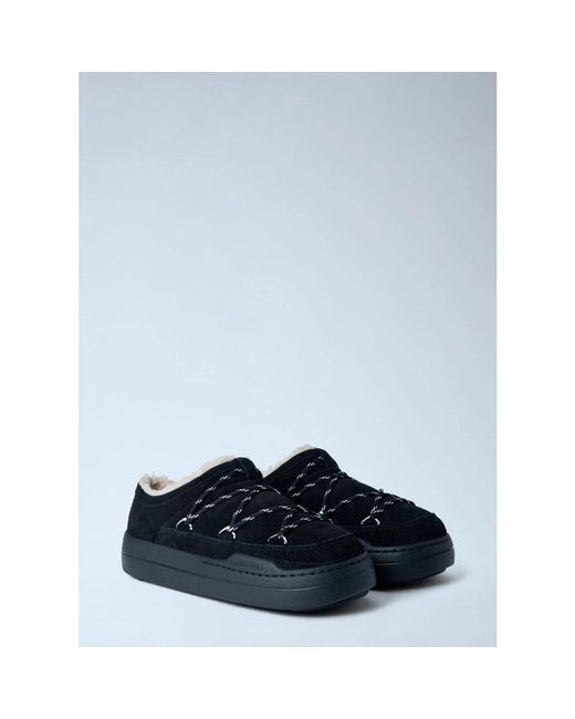 Moon Boot Blue Park Slipper